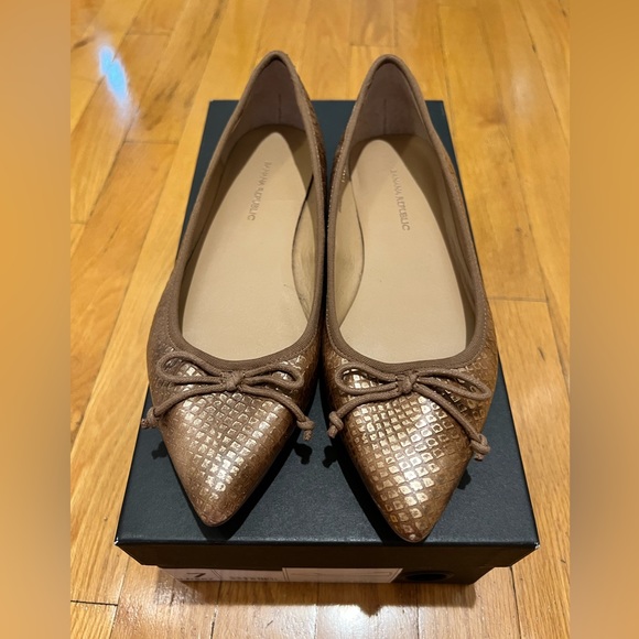 Banana republic pointy toe ballet flat - Picture 2 of 7